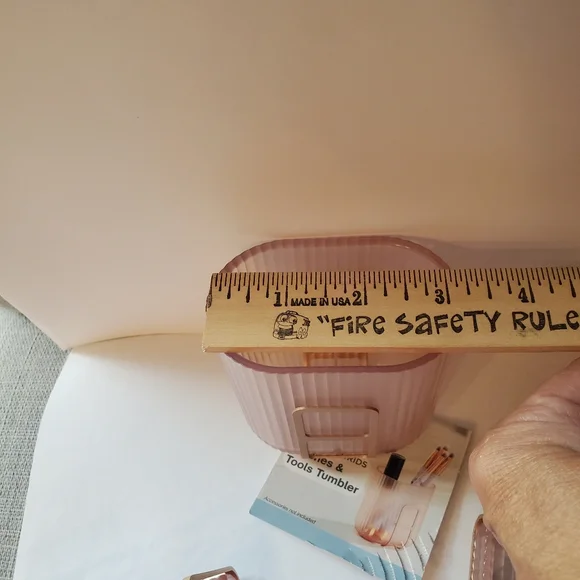 Pink Storage Organizer Set, with Gold Metal - Picture 8 of 13